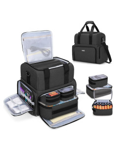 Funda Grande para Tatuajes BAFASO con 3 Bolsillos Removibles