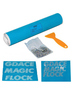 Plantilla de Strass GDACE Autoadhesiva 30.48 cm x 3.66 m