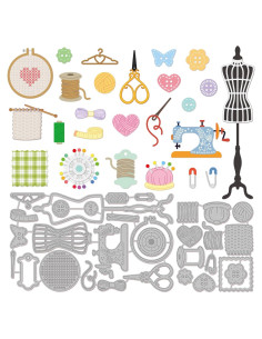 Troqueles de Corte GLOBLELAND 31 Piezas para Scrapbooking