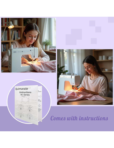 Plantillas de Acolchado Quimarale 4PCS Diseño Flores 19.81cm