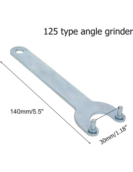 Llave de Ángulo Utoolmart 5 Piezas para Amoladoras
