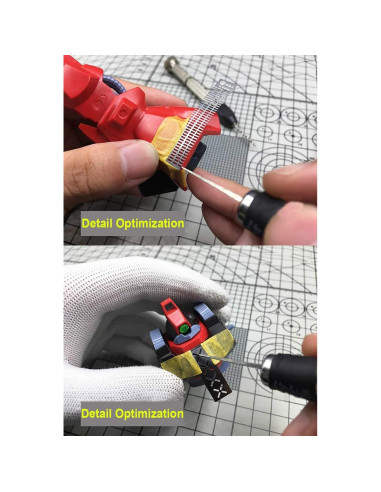 Plantilla de Scribing 13 en 1 QINIZX - Regla Auxiliar de Acero Inoxidable