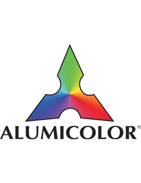 Escala de Regla Arquitecto Alumicolor 15.24 cm 4 Biseles Plata