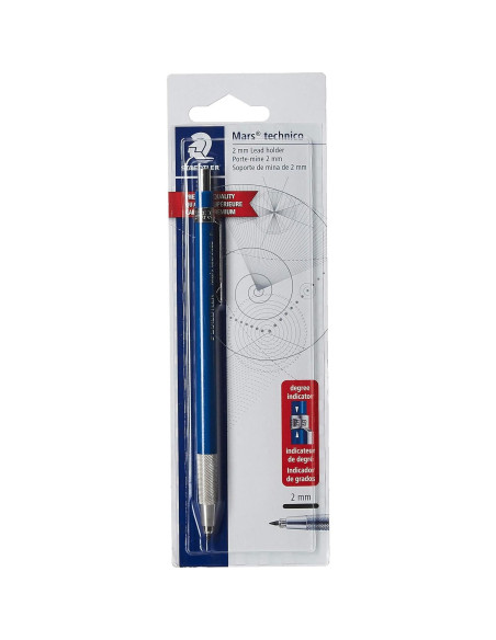 Lápiz mecánico técnico STAEDTLER Mars 780 + sacapuntas 502