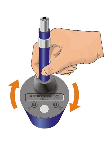 Lápiz mecánico técnico STAEDTLER Mars 780 + sacapuntas 502