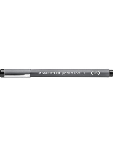Bolígrafo Fineliner Staedtler 0.1mm Negro para Dibujo