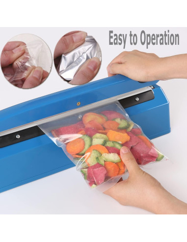 Sellador de Calor Manual Yeler 30.5 cm 300W para Bolsas PE PP
