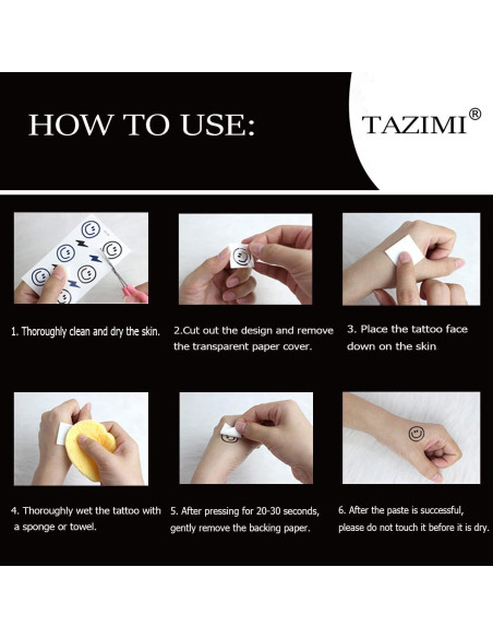 Tatuajes Temporales Tazimi 16 Hojas Flores Acuarela Mujer