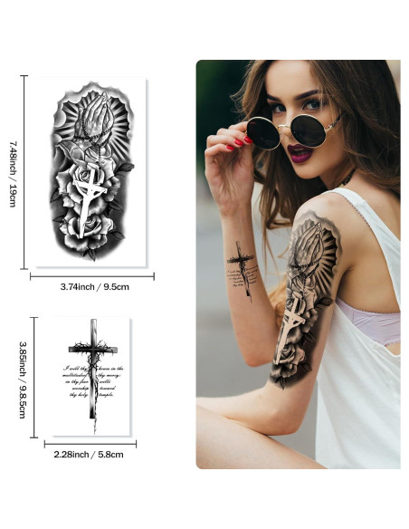 77 Tatuajes Temporales Cristianos Gabizafia - Religiosos Realistas 77 Tatuajes Temporales Cristianos Gabizafia - Religiosos Realistas