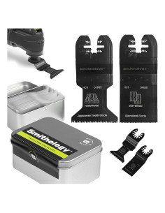 Cuchillas Oscilantes Smithology 24PCS - Madera y PVC