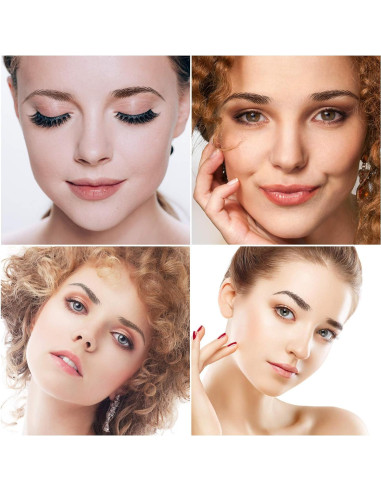 Calcomanías de Cejas Impermeables Maitys 12 Hojas Estilo Clásico