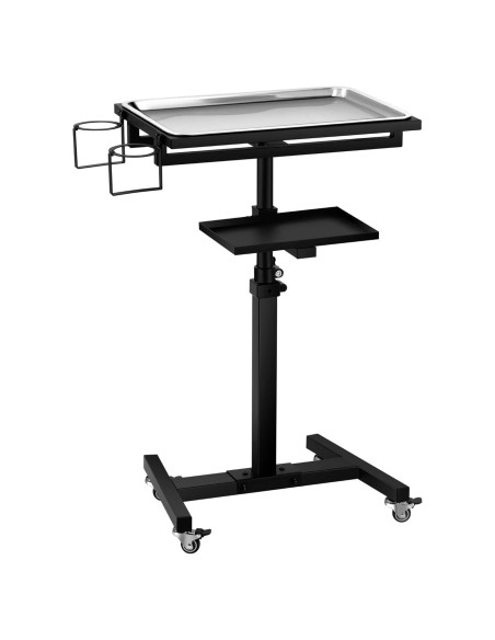 Carro de Tatuaje Poarmeey Ajustable con Ruedas 60x41cm