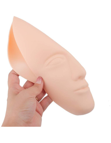 Cabeza de Práctica Tatuaje Facial Silicona 3 Pcs Healthcom