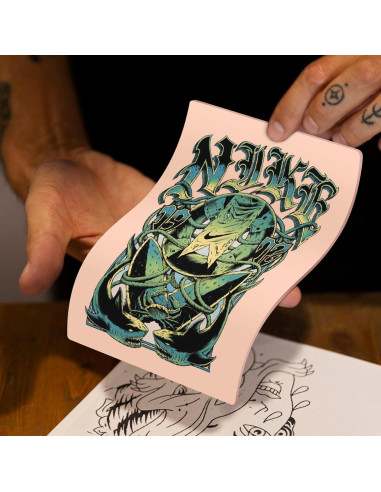 Piel Falsa de Tatuaje Sintética KTKAJW 3mm - 10 Piezas