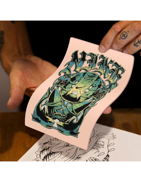 Piel Falsa de Tatuaje Sintética KTKAJW 3mm - 10 Piezas