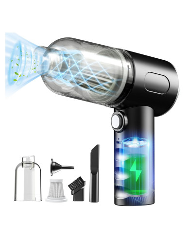 Aspiradora de Mano Inalámbrica Vcwtty 12000PA Mini Portátil