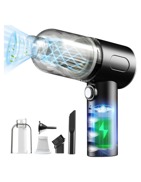 Aspiradora de Mano Inalámbrica Vcwtty 12000PA Mini Portátil