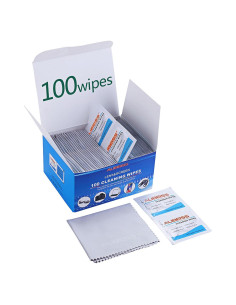 Toallitas de Lente Prehumedecidas ALIBEISS 100 Unidades