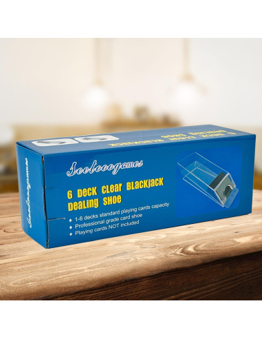 Dispensador de Cartas SEETOOOGAMES para 6 Barajas