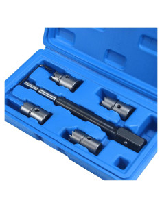 Juego de limpieza de asientos de inyectores UTMALL 19 piezas