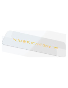 Película Anti-Reflejo WOLFBOX 12" para Espejo Retrovisor