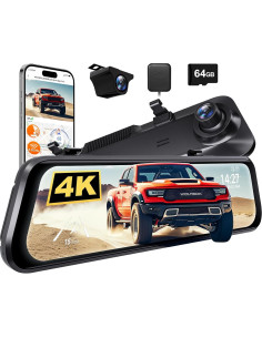 Cámara de Tablero WOLFBOX G850 PRO y X5 4K 3 Canales 2