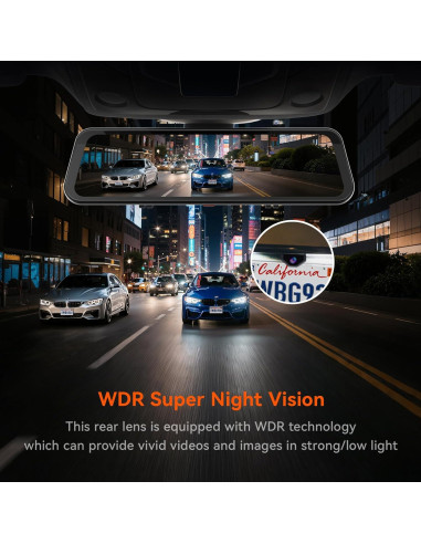 Cámara Trasera WOLFBOX 1080P IP68 para G840S/G840H/G930/G850