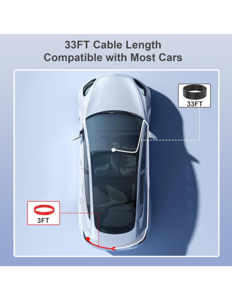Cable de Extensión de Cámara Trasera 10m WOLFBOX G840S G910 G930