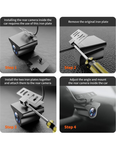 Cámara Trasera WDR WOLFBOX G900 1080P Impermeable IP68
