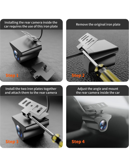 Cámara Trasera WDR WOLFBOX G900 1080P Impermeable IP68
