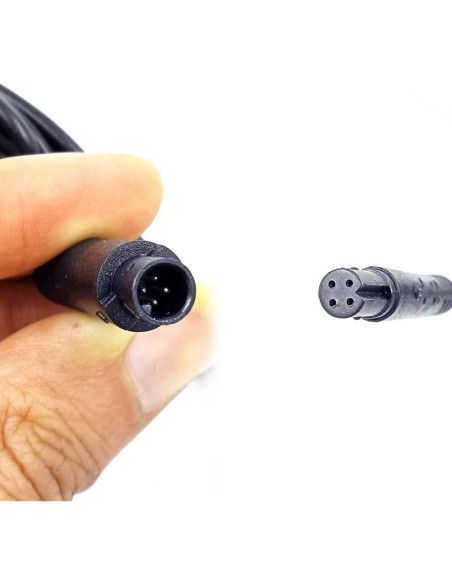 Cable de Extensión 4 Pines YQMAJIM para Cámara de Respaldo 2m