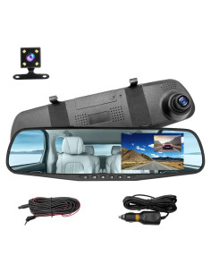 Cámara de Espejo Moly Magnolia 4.3" HD 1080P Duales