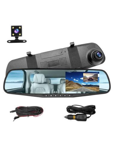 Cámara de Espejo Moly Magnolia 4.3" HD 1080P Duales