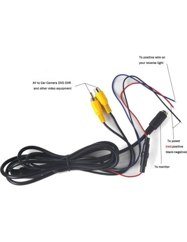 Monitor TFT LCD 7" Padarsey con Retroiluminación LED para Autos