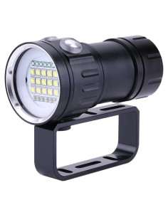 Linterna de buceo Aramox 18000 Lúmenes 500m LED IPX8
