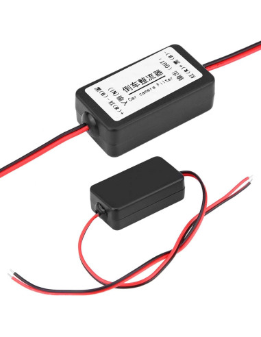Filtro Rectificador de Potencia 12V CC para Cámara de Coche