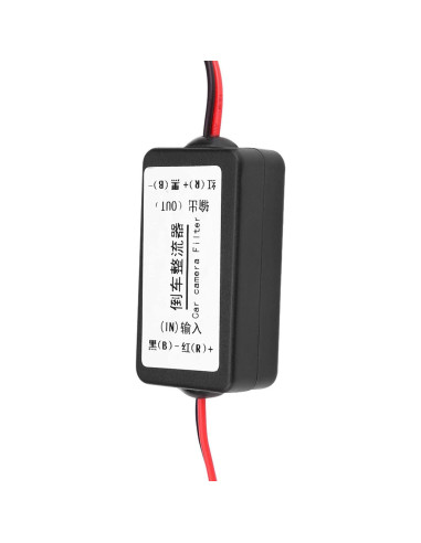 Filtro Rectificador de Potencia 12V CC para Cámara de Coche