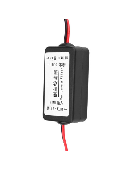 Filtro Rectificador de Potencia 12V CC para Cámara de Coche