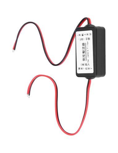 Filtro Rectificador de Potencia 12V CC para Cámara de Coche