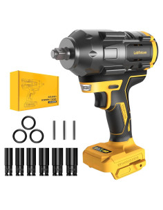 Llave de impacto inalámbrica Labfintom 20V 1200 Nm LED