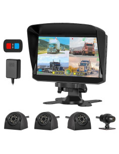 Cámara de Tablero VSYSTO H7 4CH 1080P con GPS y Visión Nocturna