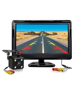 Cámara de Respaldo Kairiyard con Monitor LCD 5" HD IP69