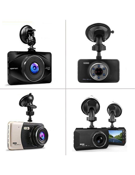 Soporte de Ventosa para Cámara DVR OctinPris con 14 Adaptadores