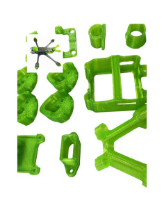 Marco Drone FPV Mark5 HD 5" X HobbyWdiy Fibra Carbono 2