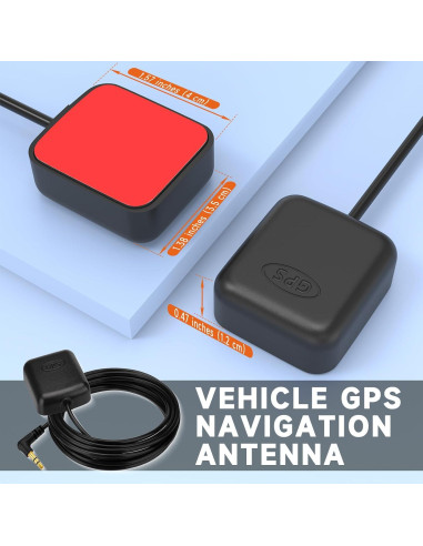 Antena GPS Activa Impermeable GODPEE 1.8m para Coche