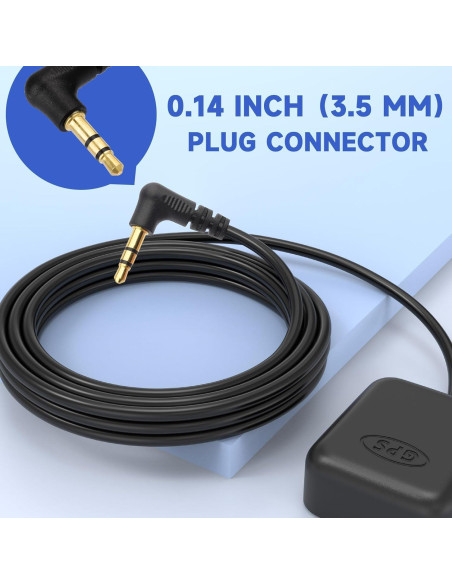 Antena GPS Activa Impermeable GODPEE 1.8m para Coche