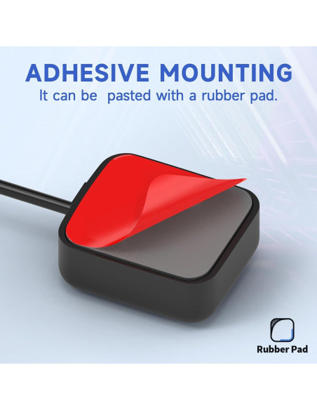 Antena GPS Activa Impermeable GODPEE 1.8m para Coche