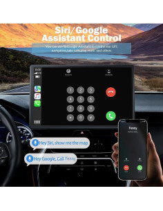 Pantalla Carplay Inalámbrica Antika 7" con GPS y Cámara 2