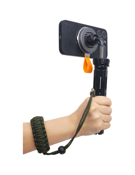 Correa de Muñeca Paracord Verde Militar para Cámara DSLR