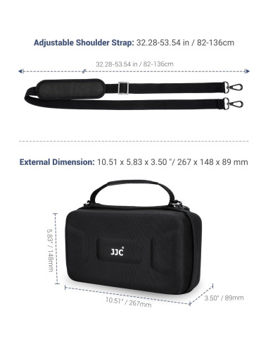 Funda Dura JJC para DJI Osmo Action 5 Pro/4/3 - Estuche Impermeable